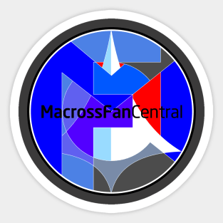 MacrossFanCentral logo Sticker